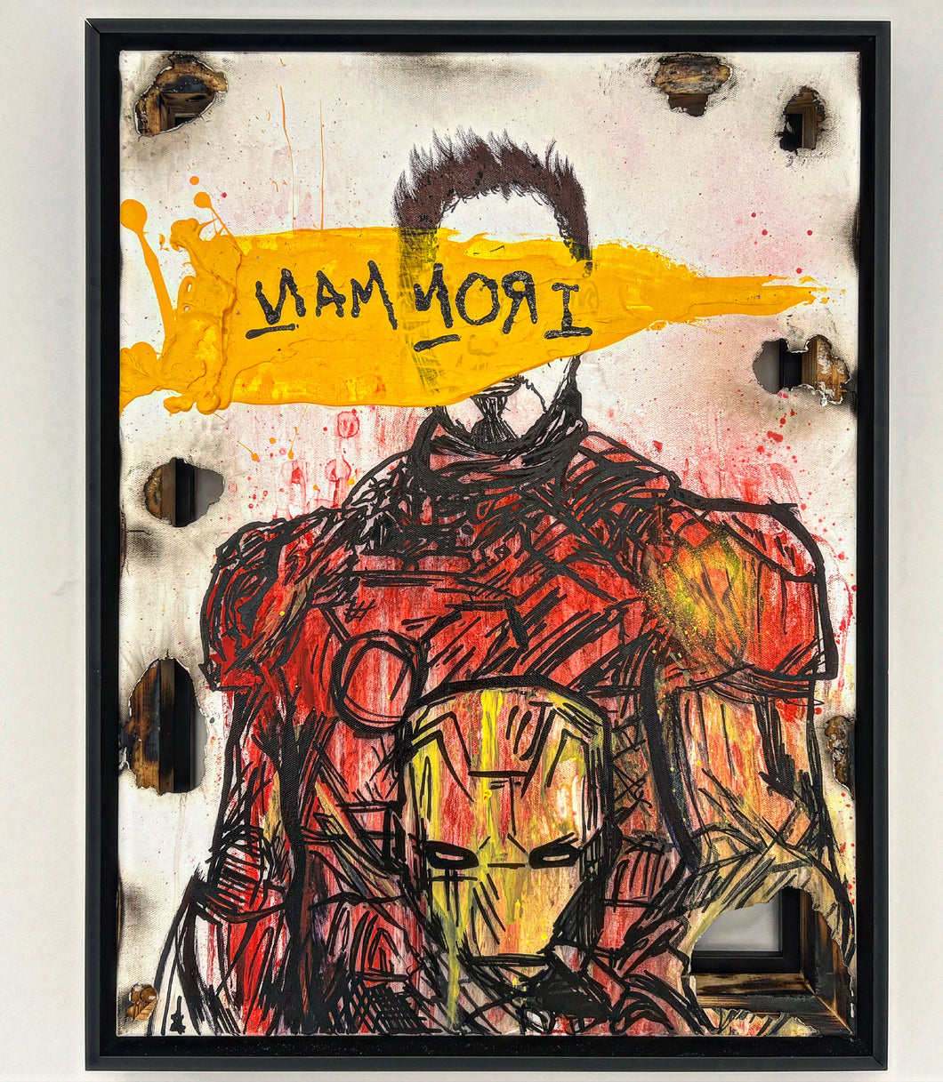 Superhero’s have no face (Ironman)